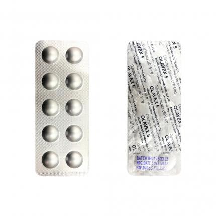 Thuốc Olavex 5 - Điều trị tâm thần phân liệt, bệnh lưỡng cực