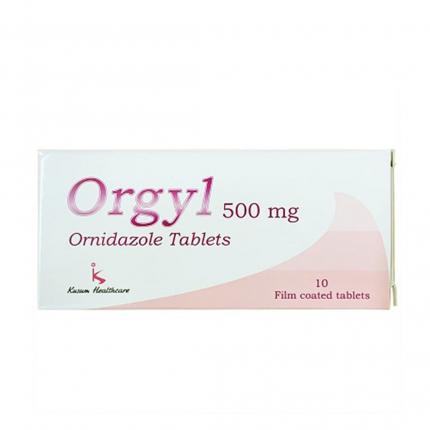 Thuốc Orgyl Kusum 500mg Thuốc diệt khuẩn amip