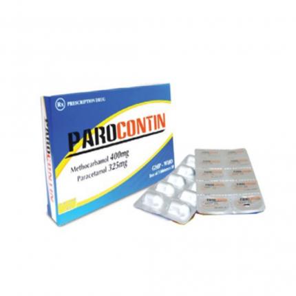 Thuốc Parocontin Giảm đau, hạ sốt