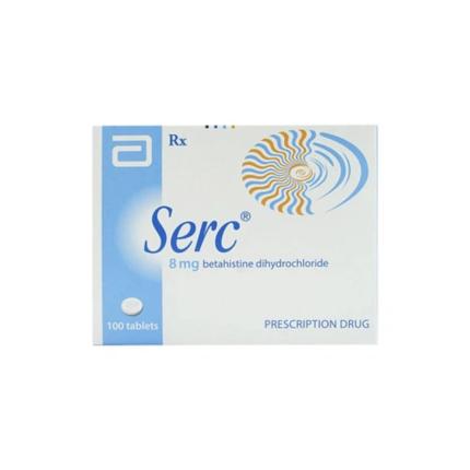 Thuốc Serc 8mg - Điều trị chóng mặt, mất thính giác, ù tai