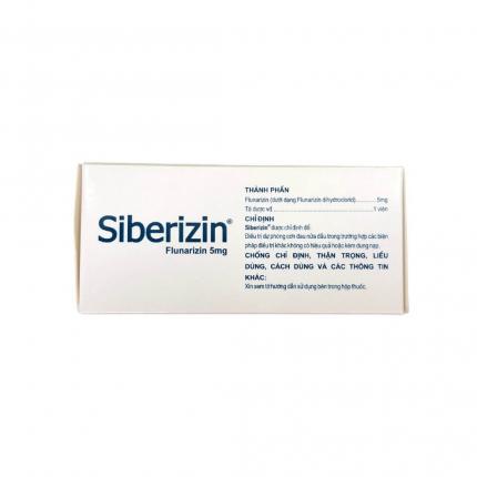 Thuốc Siberizin (5mg)