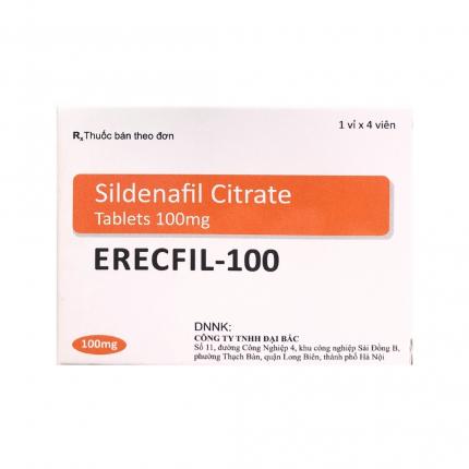 Thuốc Sildenafil Citrate Erecfil