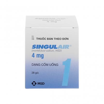 Thuốc Singulair 4mg dạng cốm - Điều trị và dự phòng hen phế quản