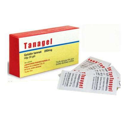 Thuốc Tanagel 250mg Điều trị dứt điểm tiêu chảy