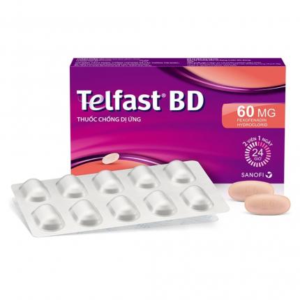 Thuốc Telfast BD 60mg - Trị viêm mũi dị ứng