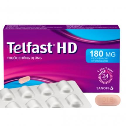Thuốc Telfast HD 180mg - Điều trị mày đay mạn tính