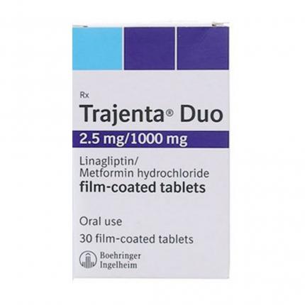 Thuốc Trajenta Duo 2,5mg/1000mg Casino trực tuyến của HZ88 tuýp 2