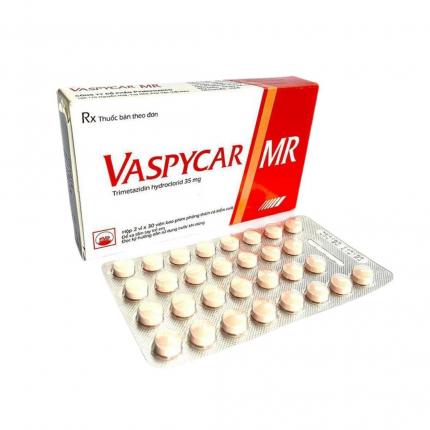 Vaspycar MR 35mg - Điều trị triệu chứng đau thắt ngực ổn định