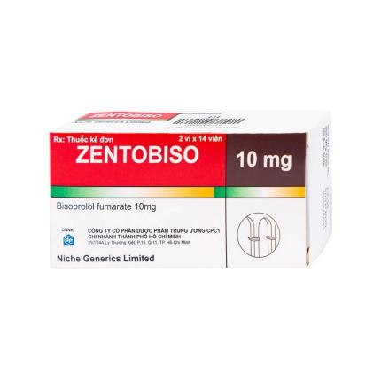 Thuốc Zentobiso 10mg - Điều trị suy tim mạn tính ổn định