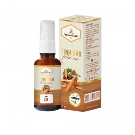 Tinh dầu khử mùi Thảo Nguyên - Hỗ trợ khử mùi, làm thơm (50ml)