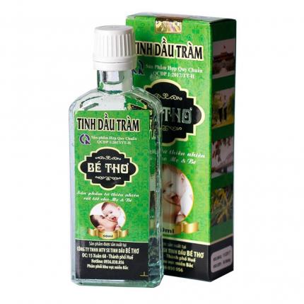 Tinh dầu tràm Bé Thơ - Tránh côn trùng cho bé