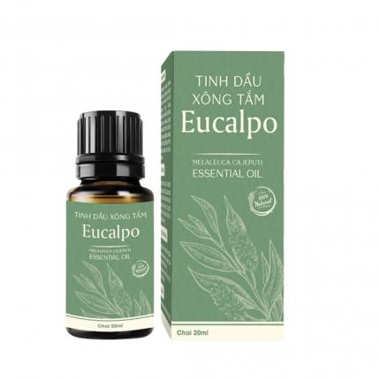 Tinh dầu xông tắm Eucalpo - Giúp làm sạch da, khử mùi hôi, làm thoáng lỗ chân lông (20ml)