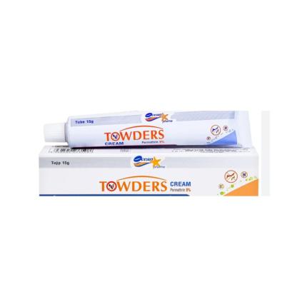 Thuốc Towders Cream 5% (Tuýp bôi 15g) - Ngăn ngừa các bệnh kí sinh trùng trên da (Oceanpharma)