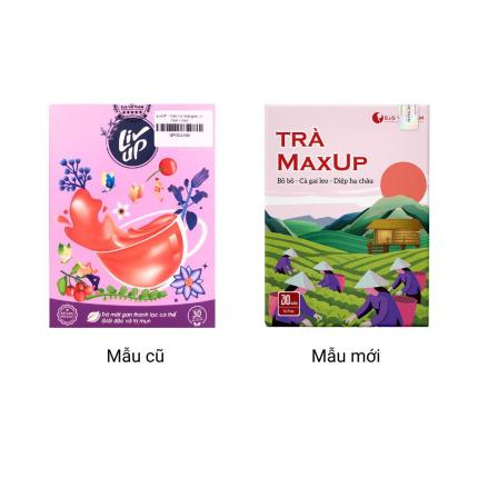 Trà thảo dược MaxUp - Cao trà mát gan, trị mụn
