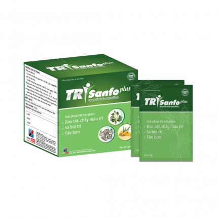 Trisanfo Plus Không còn nỗi lo bệnh trĩ