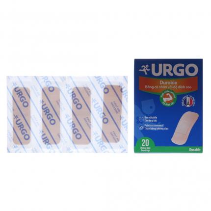Urgo Durable băng cá nhân 2cm x 6cm hộp 20 miếng