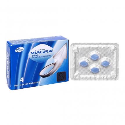 Thuốc Viagra 50mg - Điều trị rối loạn cương dương