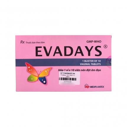 Evadays Viên đặt Hộp 10 Viên