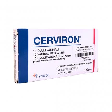 Thuốc đặt Cerviron - Điều trị nhiễm khuẩn âm đạo