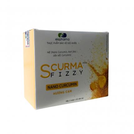 Viên sủi SCurma Fizzy - Hỗ Trợ Viêm Loét Dạ Dày, Trào Ngược