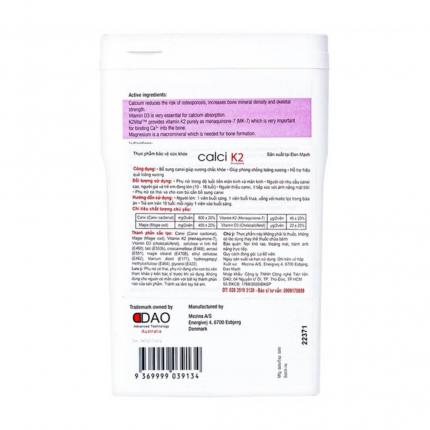 Calci K2 Dao Nordic 60v