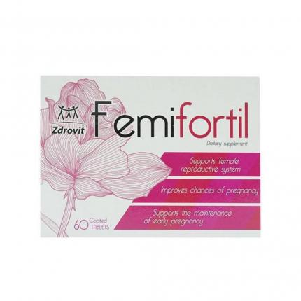 Bổ trứng Femifortil Hỗ Trợ Trứng Khỏe, Tăng Khả Năng Thụ Thai