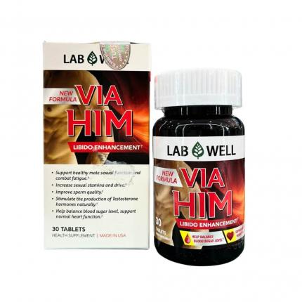 Lab Well Via Him (30 viên) - Giữ vững phong độ phái mạnh
