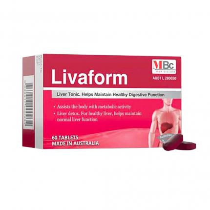 Vi&ecirc;n Uống Livaform - Hỗ trợ tăng cường thải độc gan