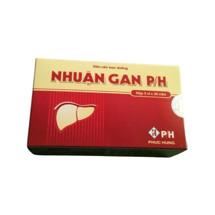 Viên uống Nhuận Gan P/H - Giải độc, bảo vệ gan