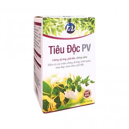 Viên uống Tiêu độc PV - Chống dị ứng, giải độc, chống viêm