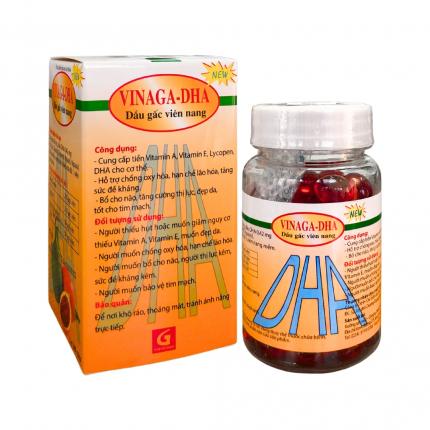Combo 3 lọ Vinaga-DHA - Hỗ trợ chống lão hóa, tốt cho mắt