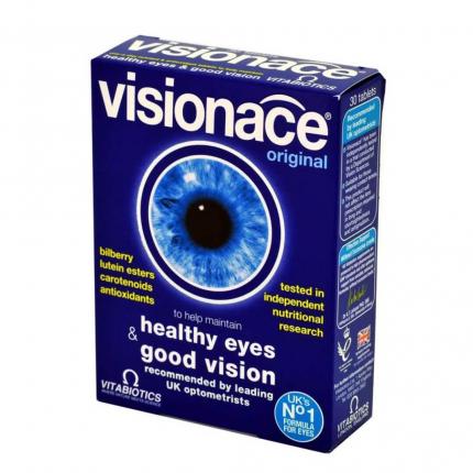Vitamin bổ mắt Visionace Original (30 viên) - Bảo vệ giác mạc