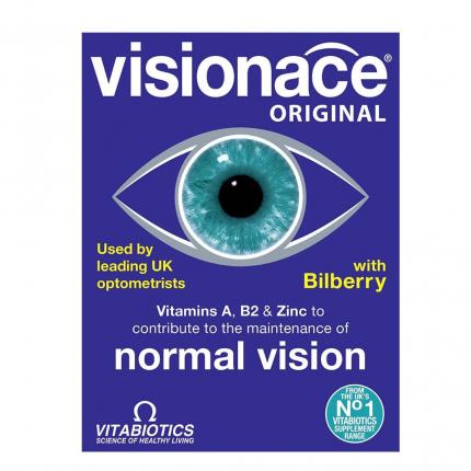 Vitamin bổ mắt Visionace Original hộp 2 vỉ x 15 viên