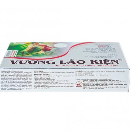 Mặt dưới của hộp