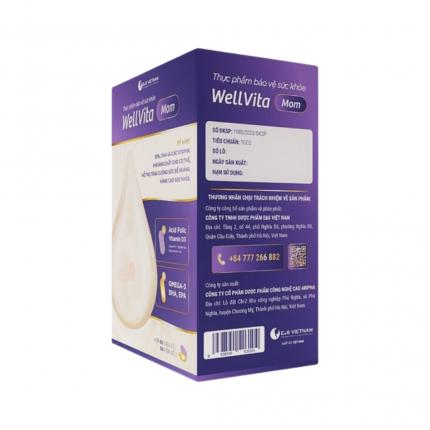 WellVita Mom - Tăng đề kháng và nâng cao chất lượng sữa mẹ