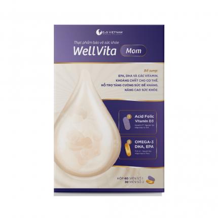 WellVita Mom - Tăng đề kháng và nâng cao chất lượng sữa mẹ