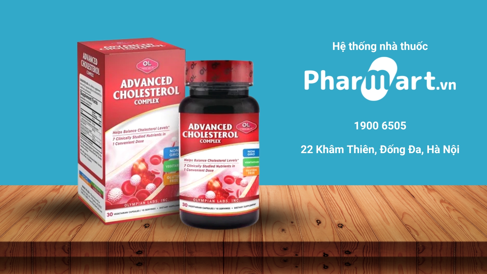 HZ888A cam kết ph&acirc;n phối Advance Cholesterol Complex ch&iacute;nh h&atilde;ng