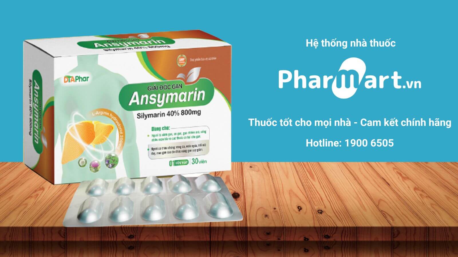 Địa chỉ mua sản phẩm Ansymarin Silymarin 800mg uy t&iacute;n