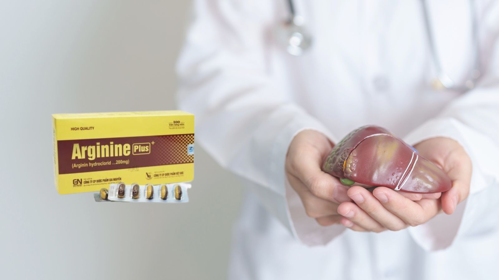 C&aacute;c th&agrave;nh phần trong Arginine Plus gi&uacute;p hỗ trợ gan giải độc, bảo vệ v&agrave; cải thiện chức năng gan hiệu quả