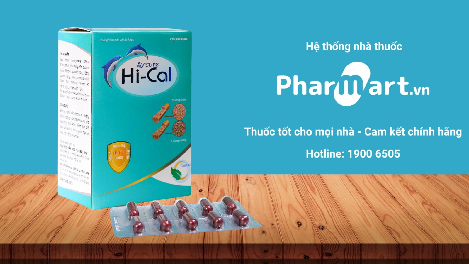 Mua ngay Avisure Hi-Cal tại Hz888a.com