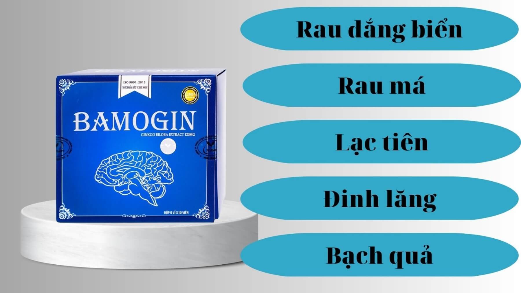 Bamogin Th&agrave;nh C&ocirc;ng với những th&agrave;nh phần từ thảo dược tự nhi&ecirc;n