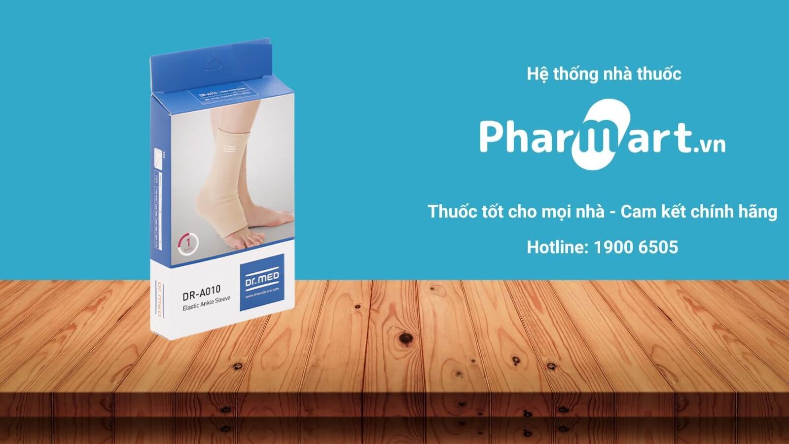 Băng cổ ch&acirc;n đ&agrave;n hồi DR.MED A010 size M