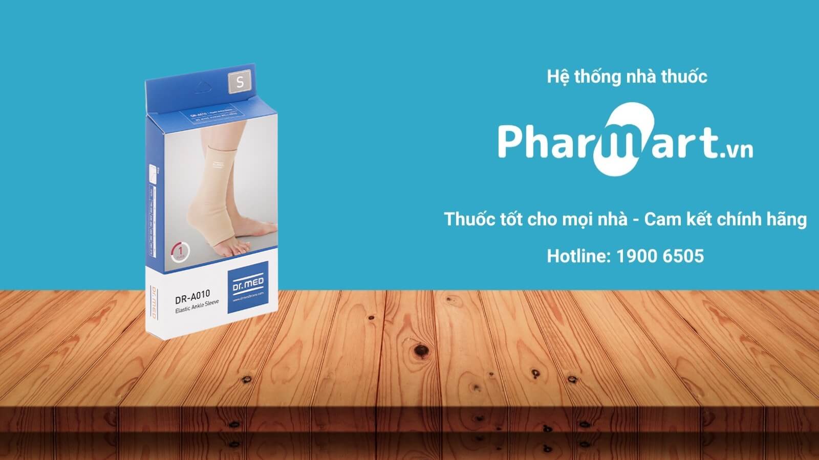 Băng cổ ch&acirc;n đ&agrave;n hồi DR.MED A010 size S
