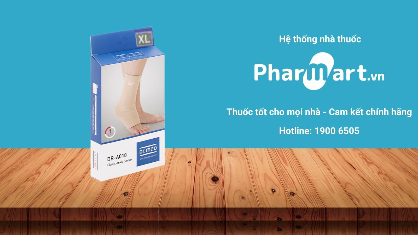 Băng cổ ch&acirc;n đ&agrave;n hồi DR.MED A010 size XL
