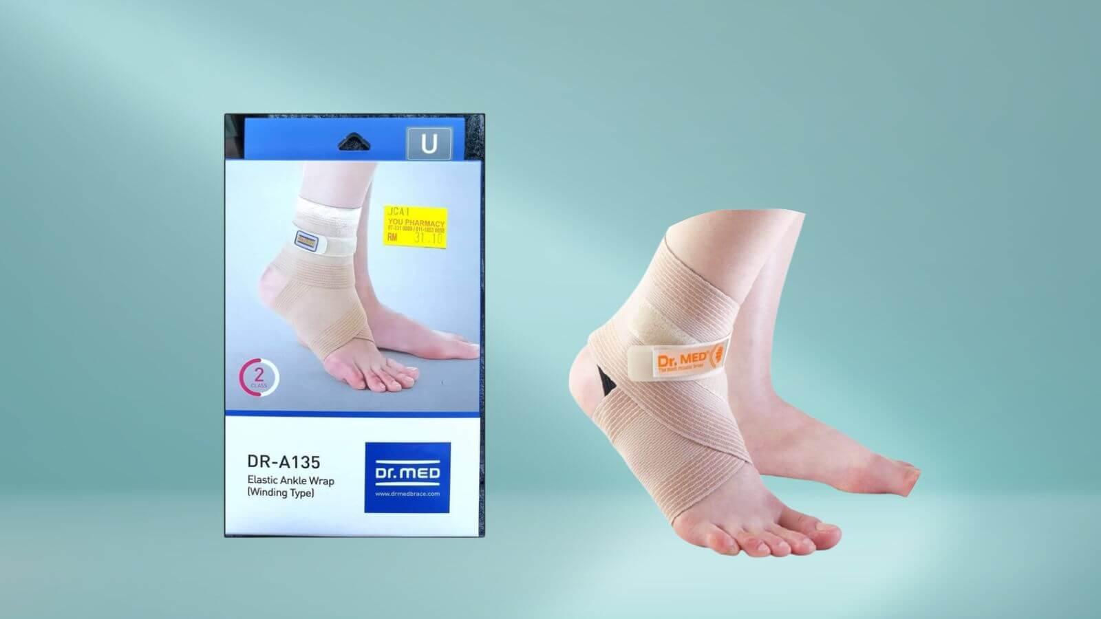 Băng quấn cổ ch&acirc;n Dr Med Dr - A135 l&agrave; sản phẩm nổi tiếng của Tập đo&agrave;n AMI
