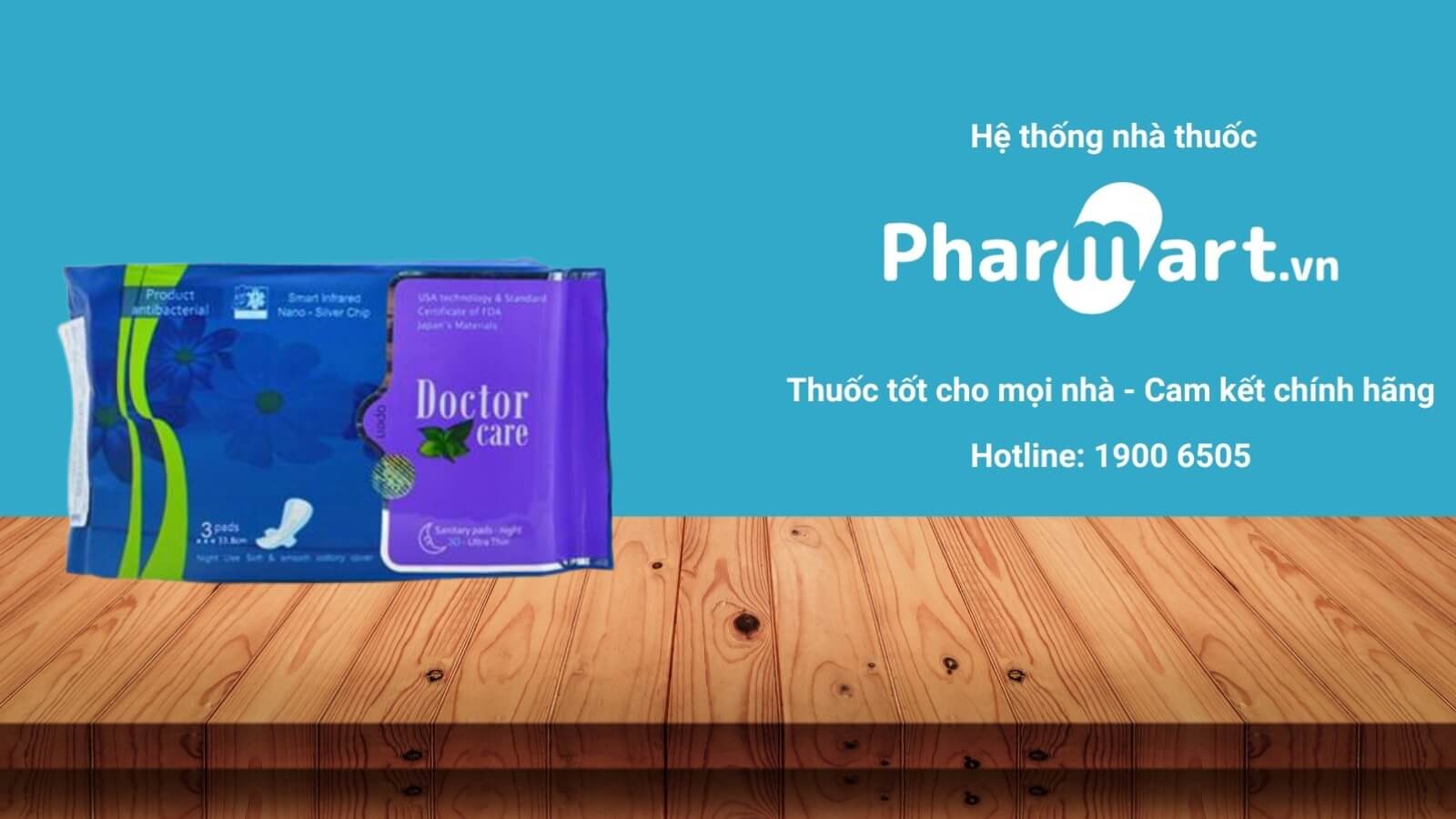 Địa chỉ mua Băng vệ sinh Doctor Care ban đ&ecirc;m 3 miếng uy t&iacute;n, chất lượng