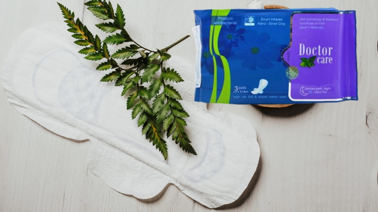 Băng vệ sinh Doctor Care ban đ&ecirc;m 3 miếng - Sạch kh&ocirc;, tho&aacute;ng m&aacute;t, chống vi&ecirc;m nhiễm 