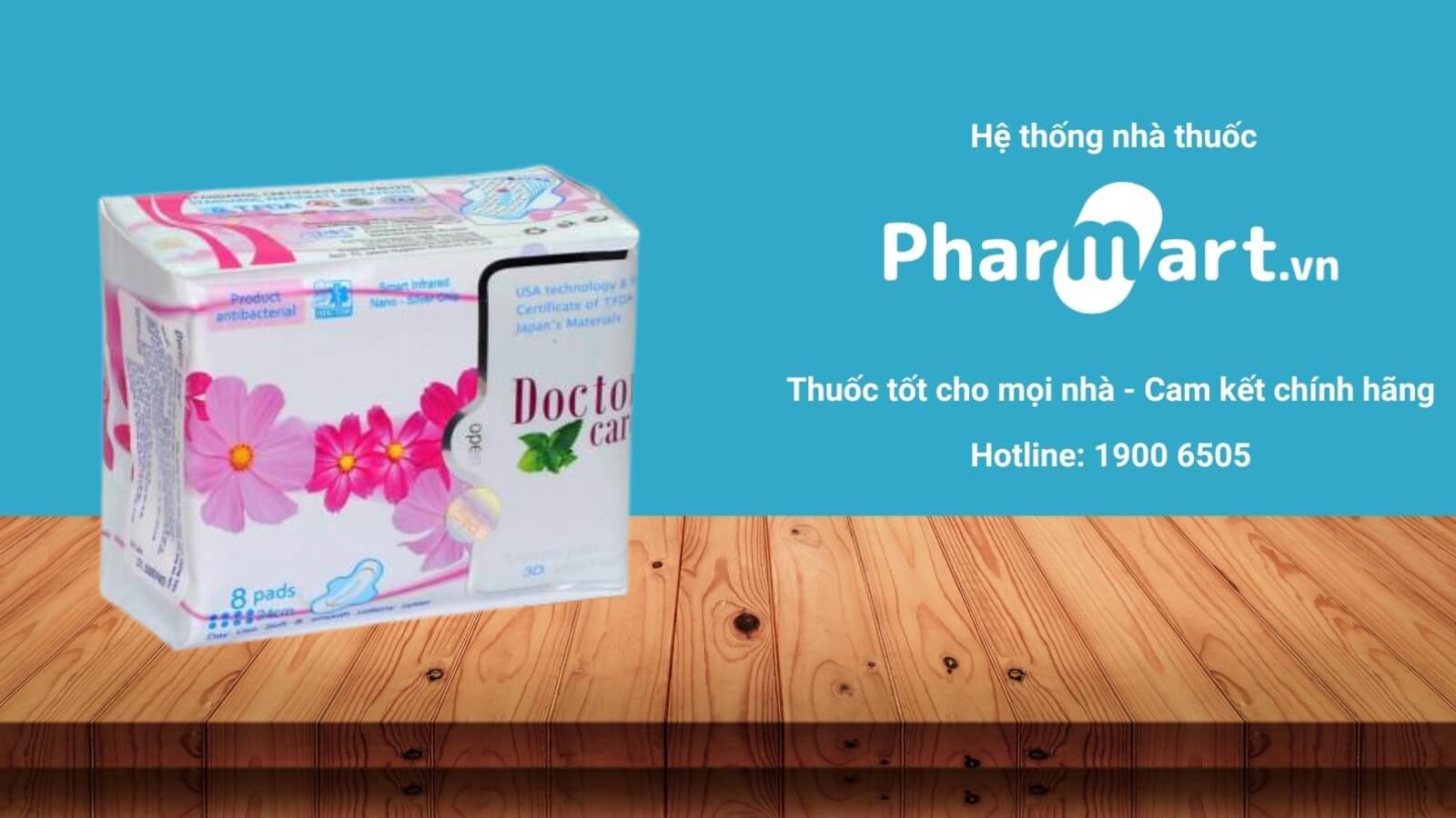 Địa chỉ mua Băng vệ sinh Doctor Care ban ng&agrave;y 8 miếng uy t&iacute;n, chất lượng