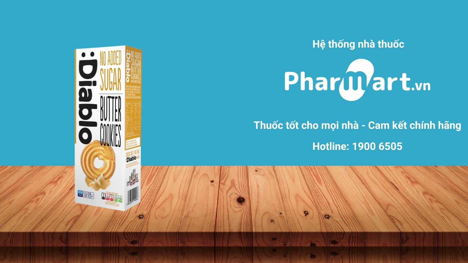 Mua Bánh Diablo Cookies bơ mềm không đường chính hãng tại Hz888a.com