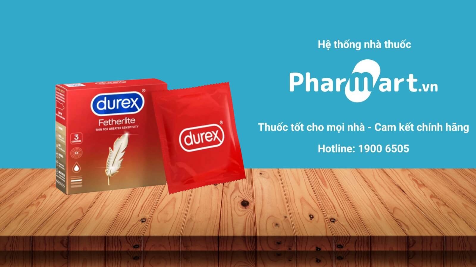 Bao cao su Durex Fetherlite Thin For Greater Sensitivity được phân phối chính hãng tại HZ888A